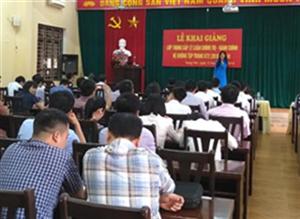 Hưng Yên: Khai giảng lớp Trung cấp Lý luận chính trị - Hành chính k72